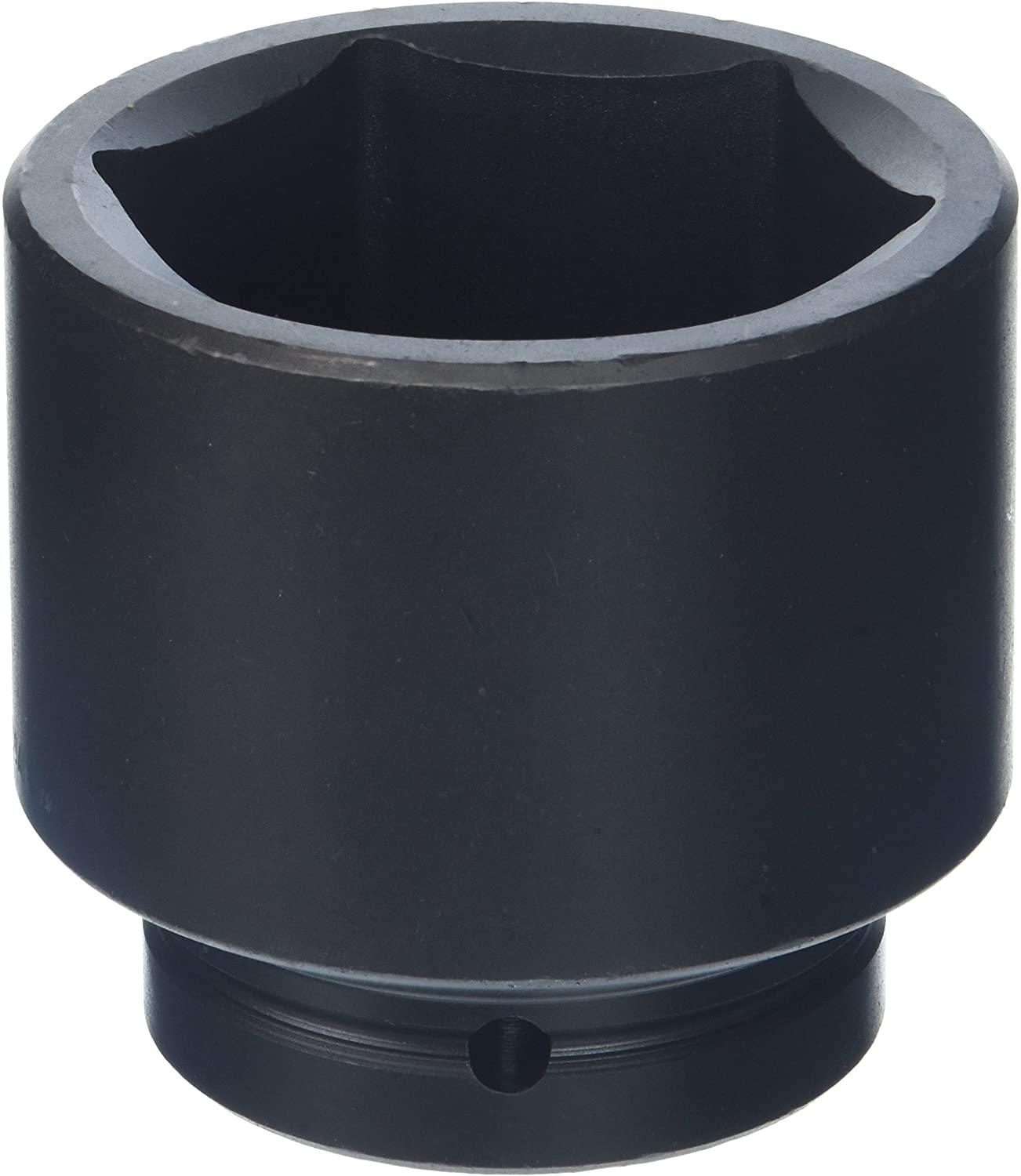 SK Hand Tool 85697 1-Inch Drive Standard Impact Socket, 3-1/8-Inch