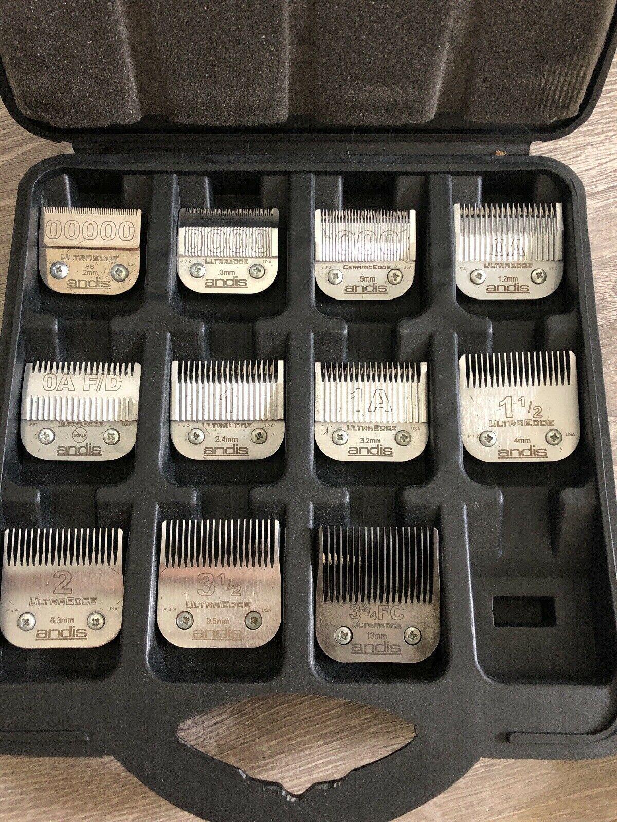 Andis Blade Carrying Hard Case/Detachabl