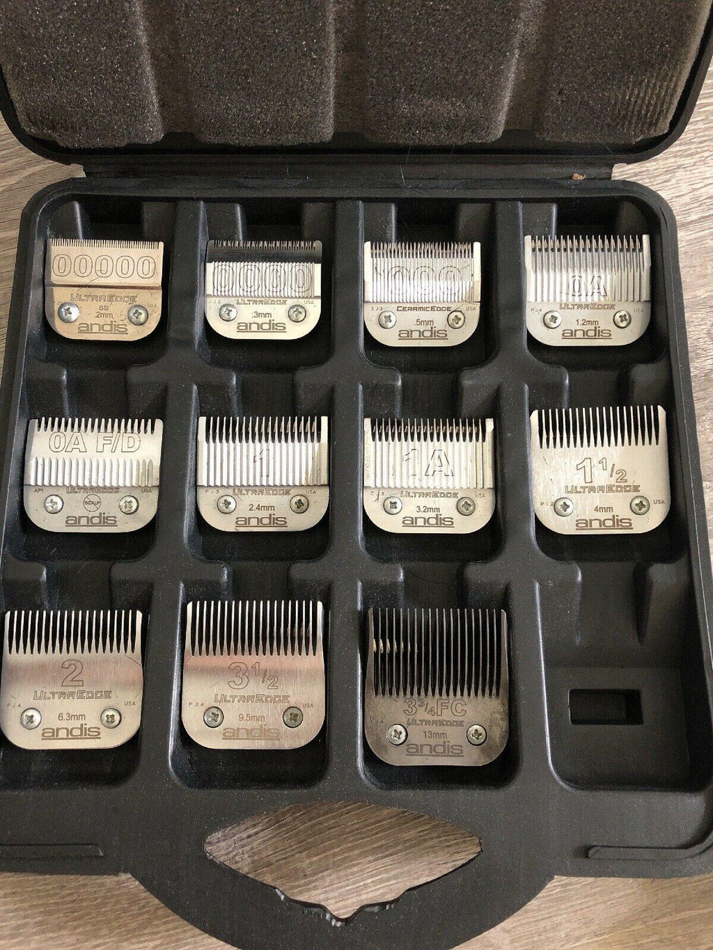 Andis Blade Carrying Hard Case/Detachabl
