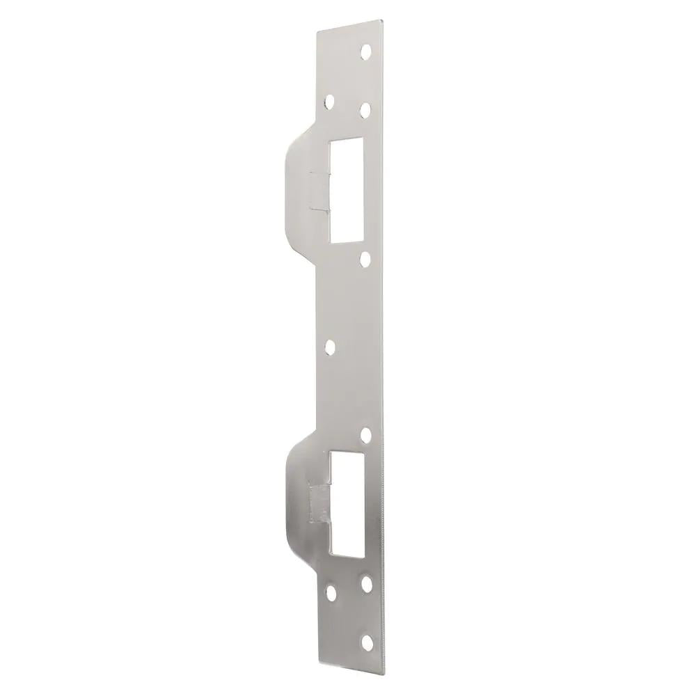 Satin Nickel Security Latch Strike