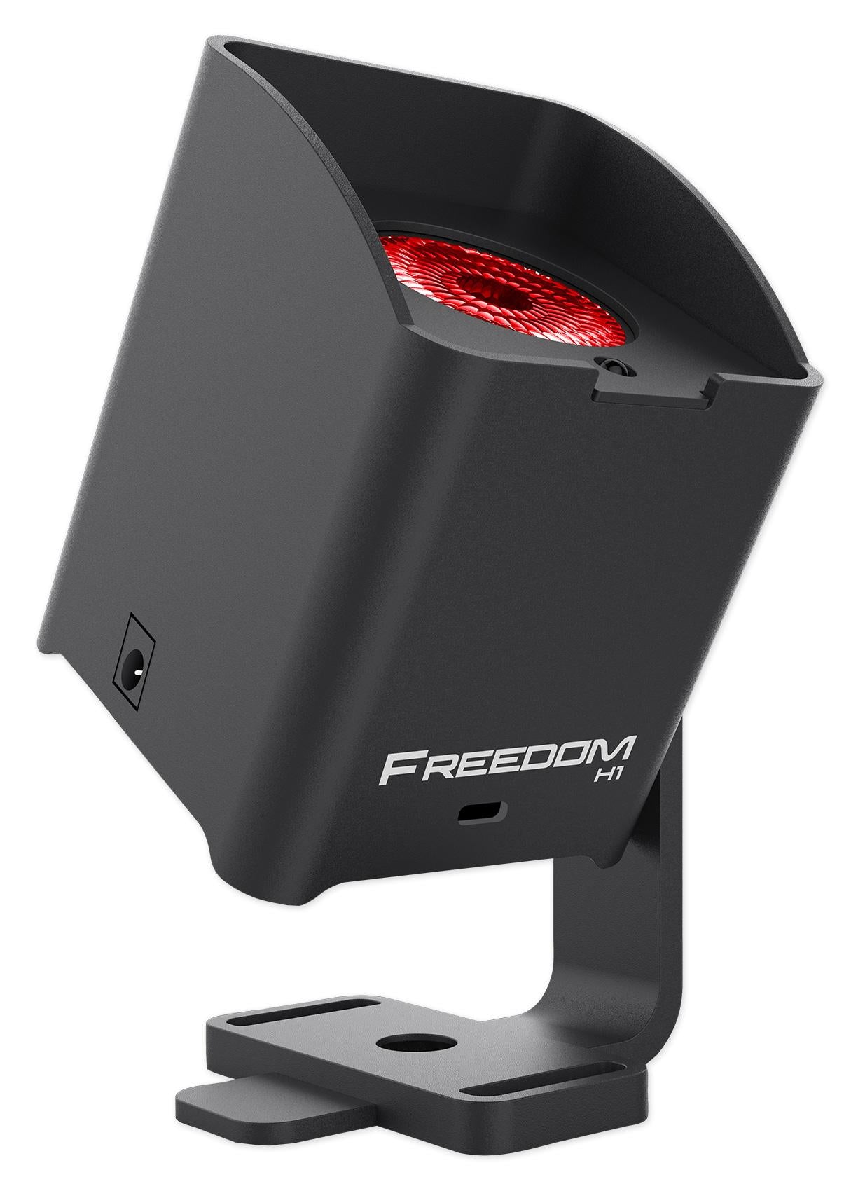 Chauvet DJ Freedom H1 X4 (4) Wireless Wash Lights+Bag+Charger+Remote+LED Fogger
