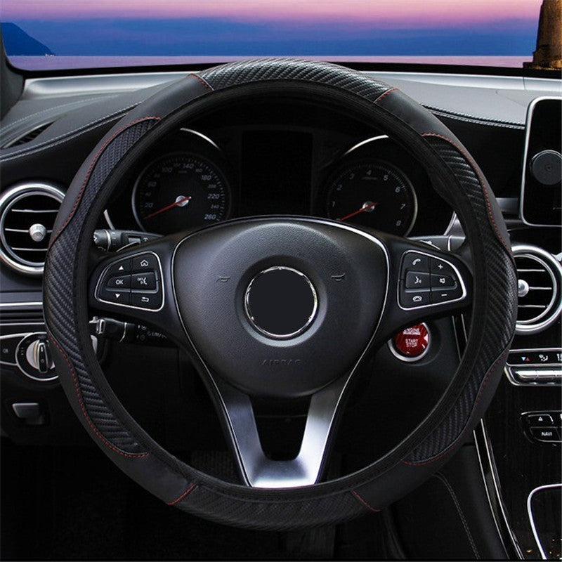 1pc Car Steering Wheel Cover, Universal 15 Inch Anti-Slip Car Steering Wheel Protector Cover Car Decor Accessories, No Inner Ring