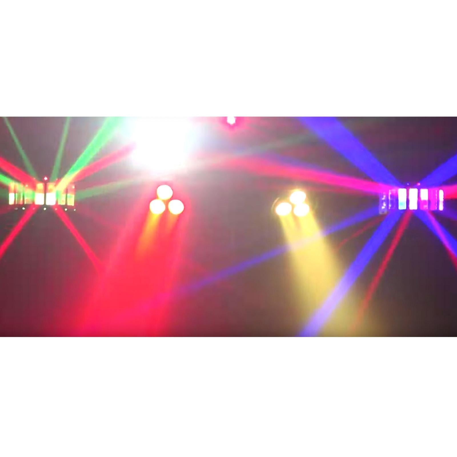 Chauvet DJ GigBar Move 5-in-1 Ultimate Effect Light System with Hurricane 700 Fog Machine Package