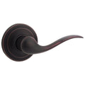 Tustin Venetian Bronze Right-Handed Half-Dummy Door Lever with Microban Antimicrobial Technology