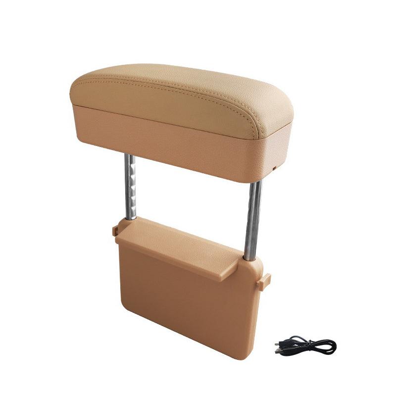 Adjustable Car Armrest Box Storage Box With  Wireless Charging