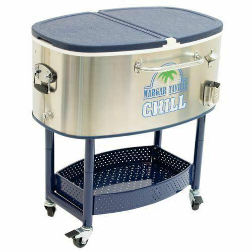 Margaritaville Rolling Party  Steel Cooler