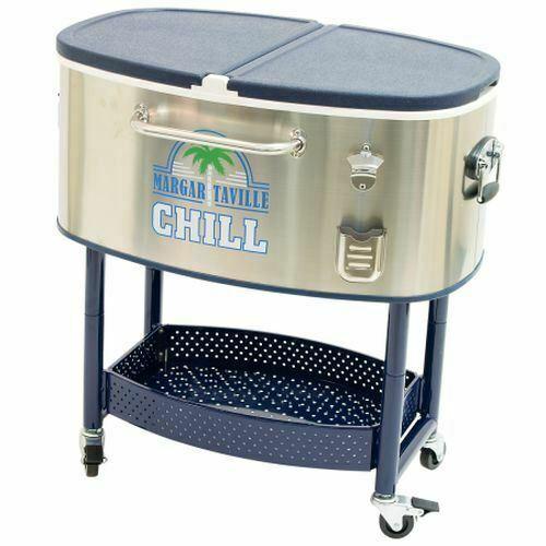 Margaritaville Rolling Party  Steel Cooler