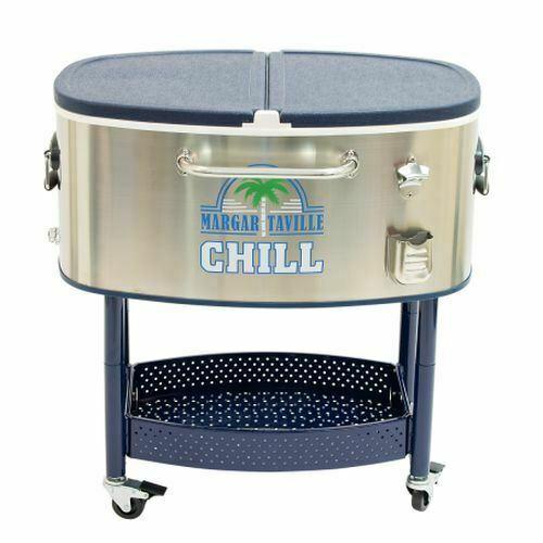 Margaritaville Rolling Party  Steel Cooler