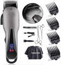 Machine Of Cut Hair Kit Professional Trimmer With LCD Rechargeable Of Ion