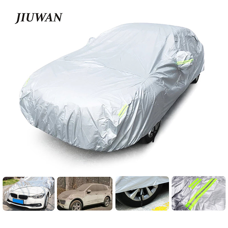 Universal Car Cover - Protect Your Vehicle From Snow, Sun, And Dust With Outdoor Protection!