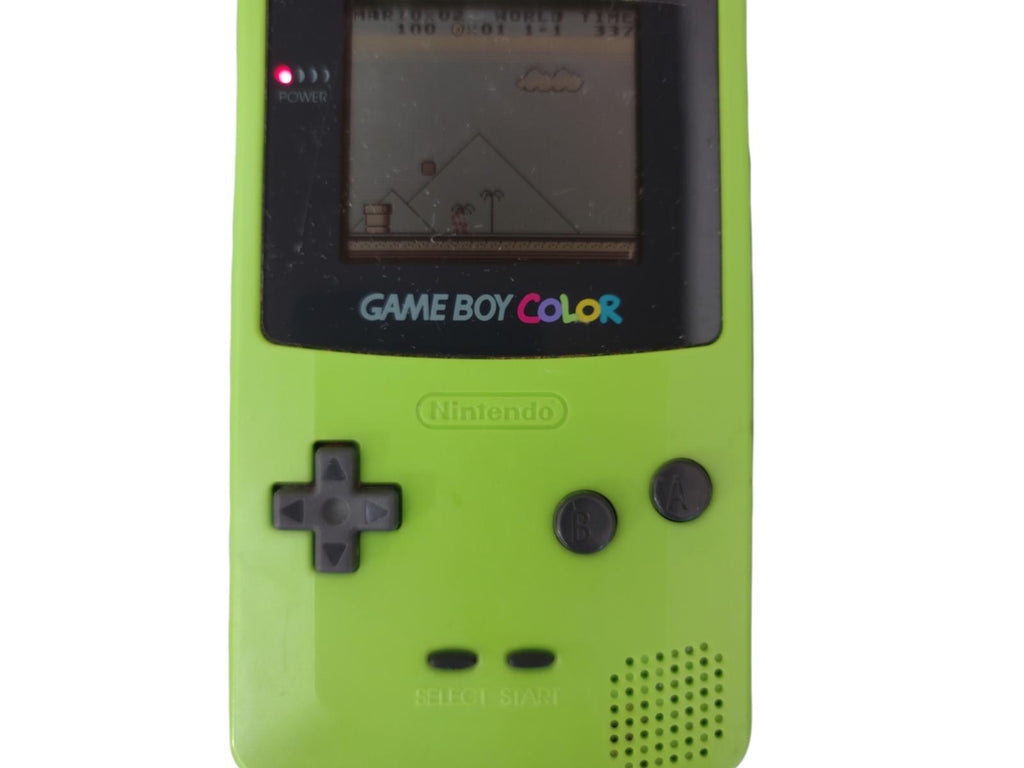 Game Boy Color - Green Great Condition With SuperMarioLand + 2 Games!!