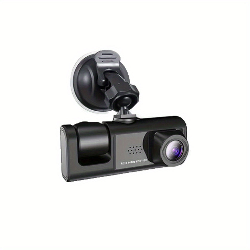 3 Channel Dash Cam For Car Camera 1080P Video Recorder Dashcam Black Box Dual Lens Inside Car DVR Rear View Camera Car Accessory
