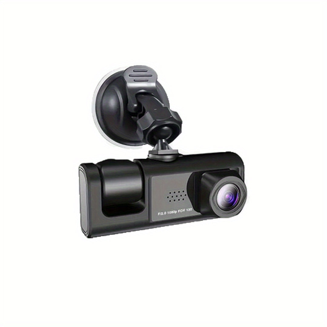 3 Channel Dash Cam For Car Camera 1080P Video Recorder Dashcam Black Box Dual Lens Inside Car DVR Rear View Camera Car Accessory