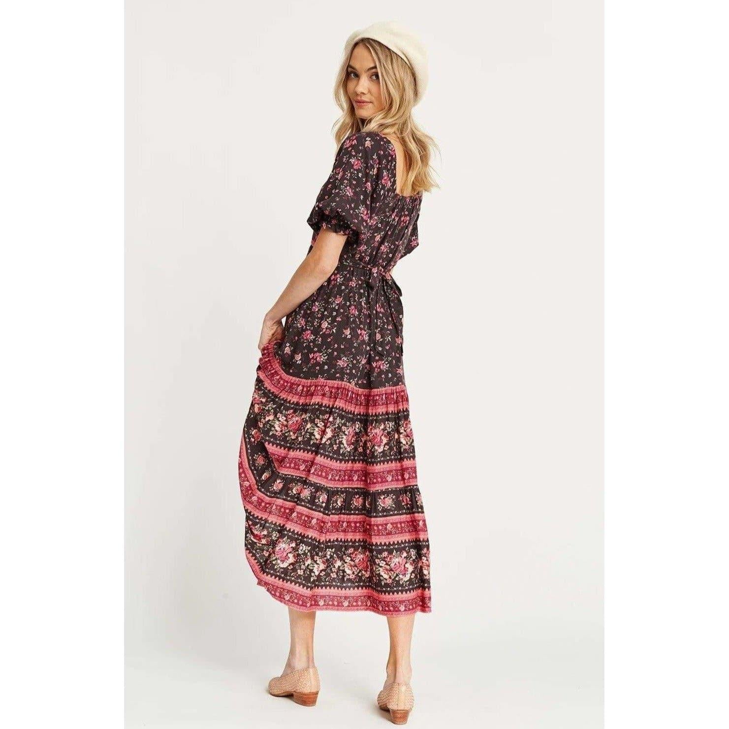 floral sundress maxi dress