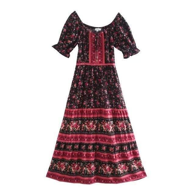 floral sundress maxi dress