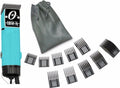 Oster Classic 76 Aqua Light Blue Limited Edition Hair Clipper 10 PC Comb Set