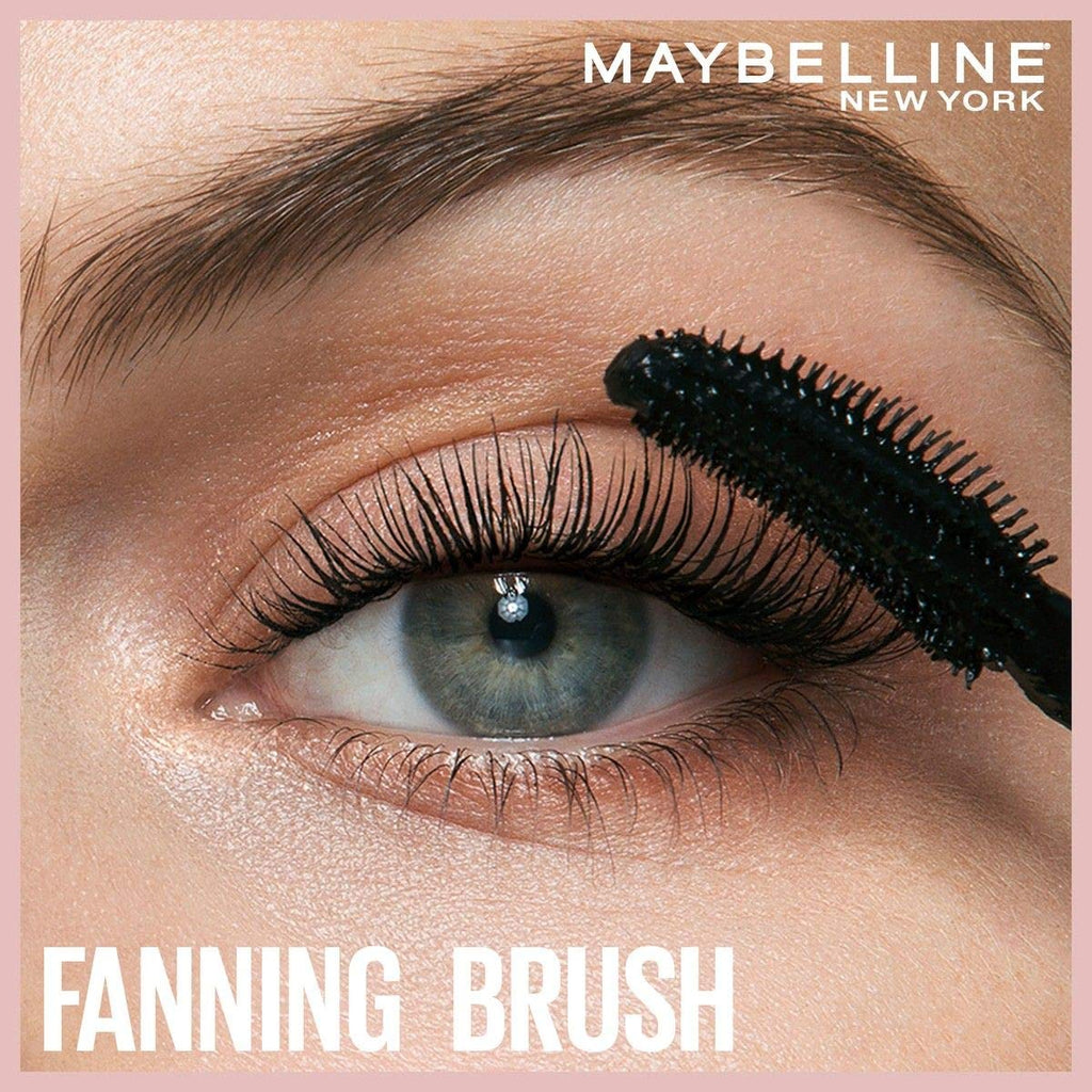 Maybelline New York Lash Sensational Washable Mascara, Lengthening and Volumizing for a Full Fan Effect, Very Black, 1 Count