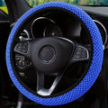 Upgrade Your Ride With A Carbon Fiber Sports Steering Wheel Cover!