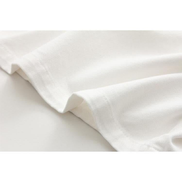 cat embroidery overall skirt
