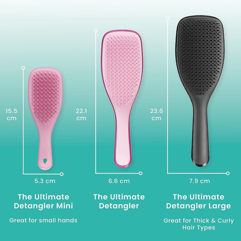 TANGLE TEEZER The Wet Detangler Hairbrush, Raspberry Rouge
