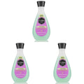Gel Nail Polish Remover by Cutex, Ultra-Powerful &amp; Removes Glitter and Dark Colored Paints, Paraben Free, 6.76 Fl Oz (Pack of 3)