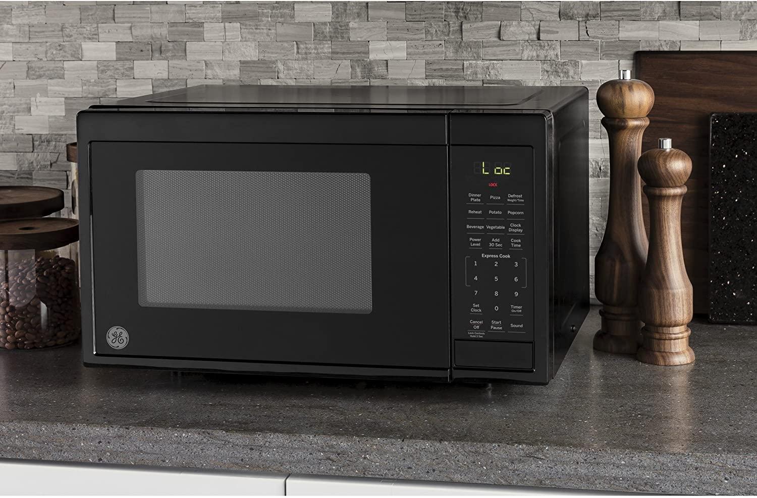 Appliances JES1095DMBB 0.9 Cu. Ft. Capacity Countertop Microwave Oven, Black