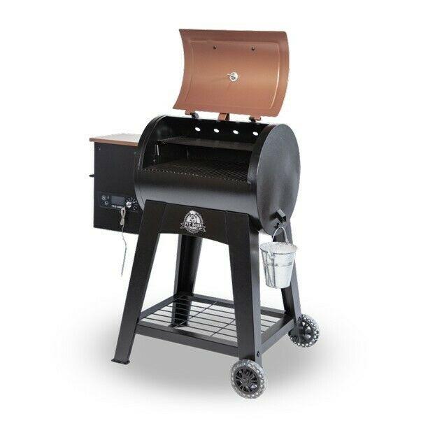 Lexington 540 sq. in. Pellet Grill w/ Flame Broiler and Meat Probe