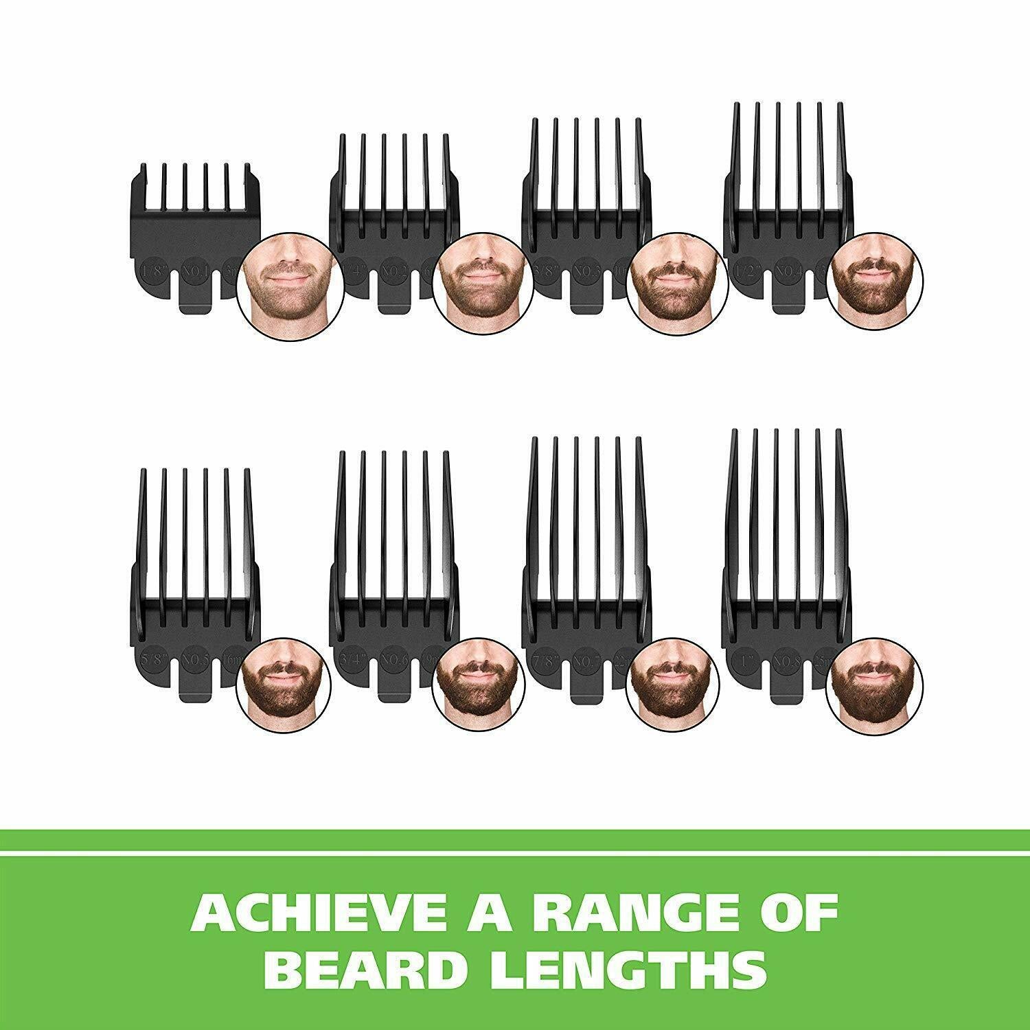 Wahl Vacuum Beard Trimmer Hair Clipper Electric Shaver Battery Shaving Machine