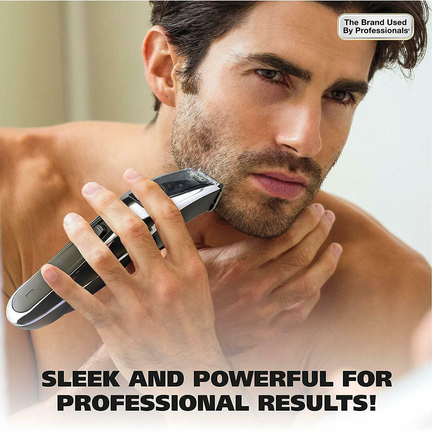 Wahl Vacuum Beard Trimmer Hair Clipper Electric Shaver Battery Shaving Machine