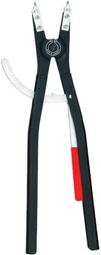 KNIPEX Tools - LarCirclip Pliers, External, Straight, 9 59/64"-16" Shaft Dia. (4610A6)