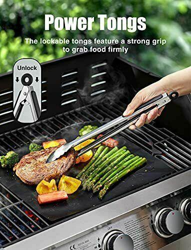 Veken BBQ Grill Accessories,Utensils for Barbecue Indoor Outdoor