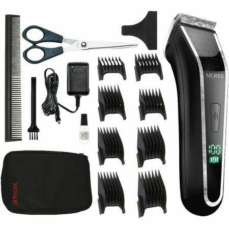 Moser 1902-0460 Lithium Pro Series LCD Hair Trimmer, brand new