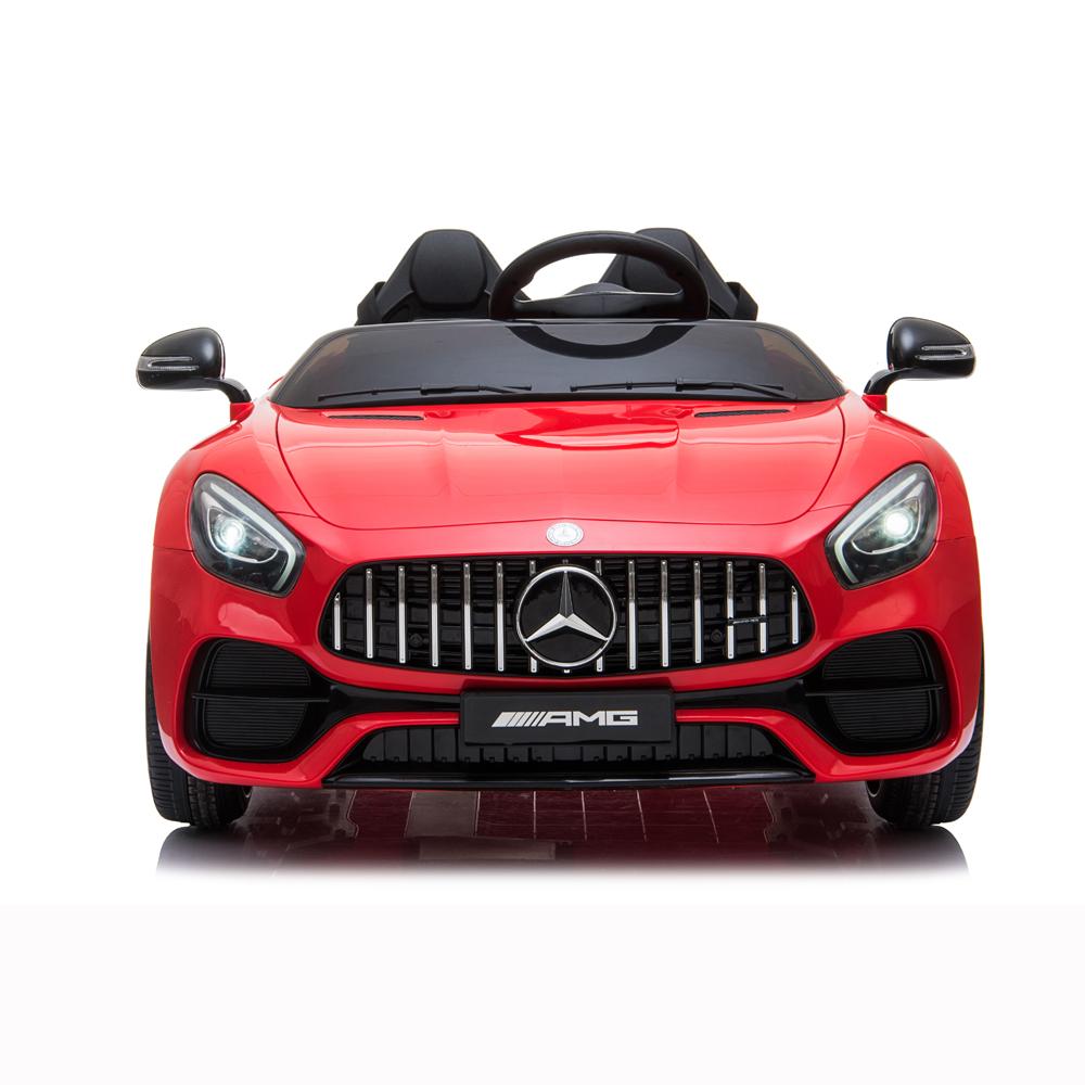 kids Ride On Toys 12 Volt Car, URHOMEPRO Electric Power Wheels Car, Ride On Cars for 3-6 Years Toddlers, Ride On Truck Car w/ Remote Control, 3 Speeds, Spring Suspension, LED Light, Red, W5704