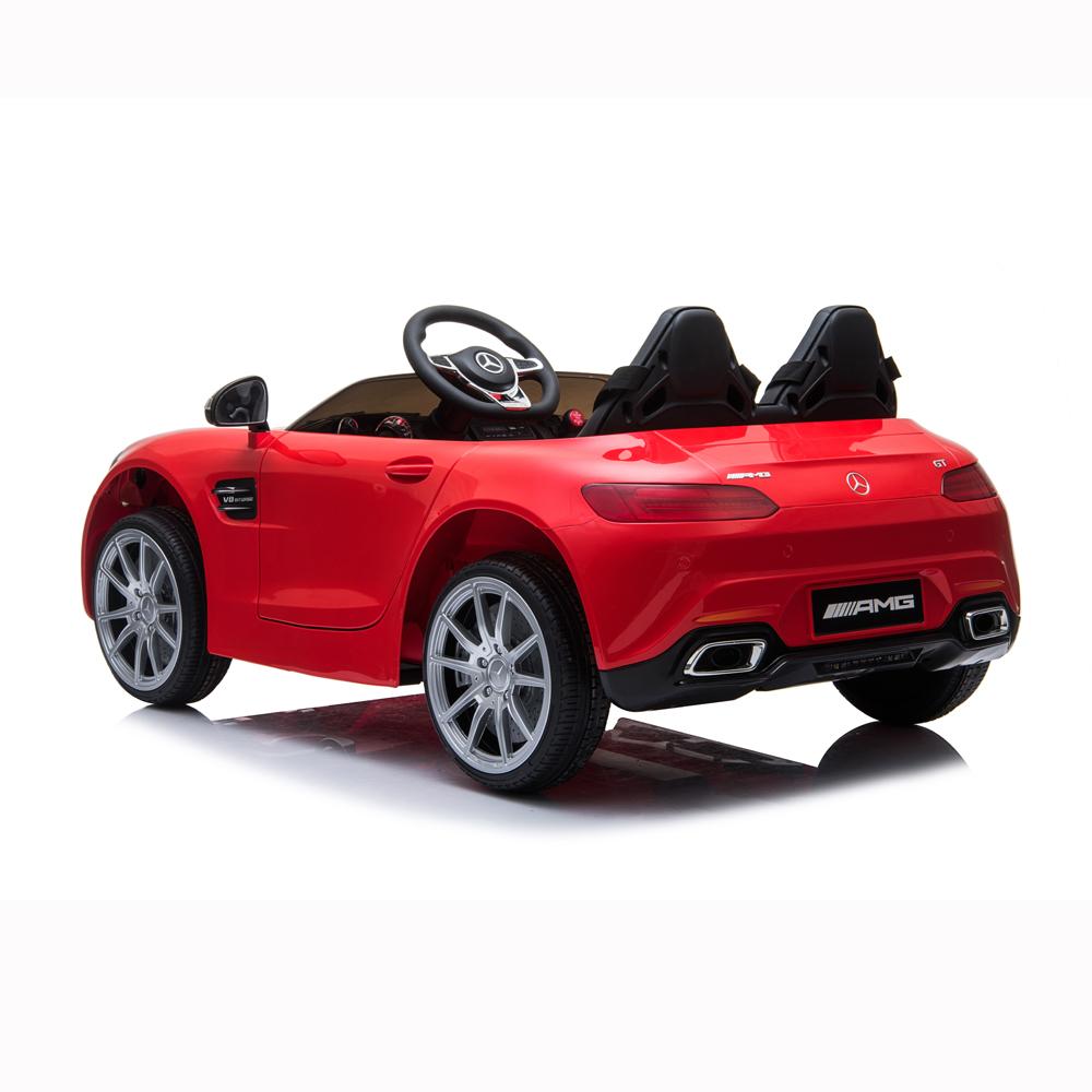 kids Ride On Toys 12 Volt Car, URHOMEPRO Electric Power Wheels Car, Ride On Cars for 3-6 Years Toddlers, Ride On Truck Car w/ Remote Control, 3 Speeds, Spring Suspension, LED Light, Red, W5704