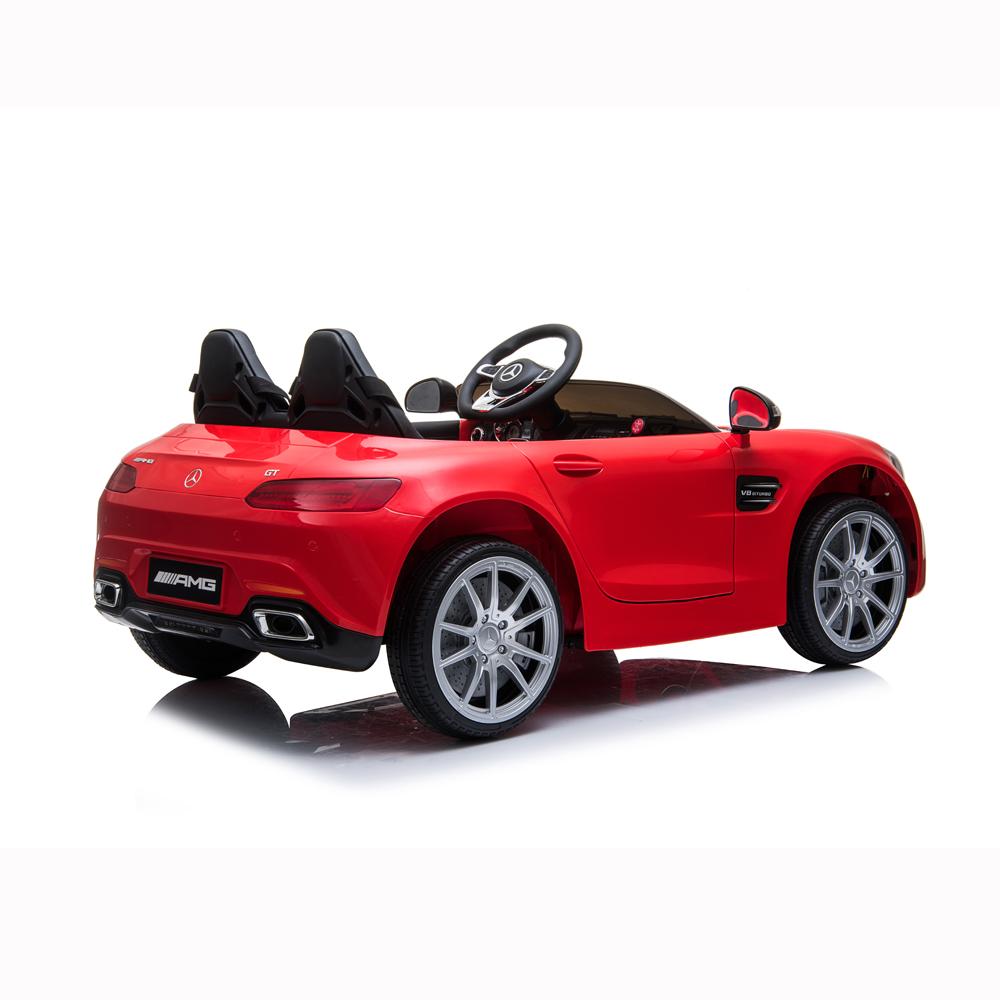 kids Ride On Toys 12 Volt Car, URHOMEPRO Electric Power Wheels Car, Ride On Cars for 3-6 Years Toddlers, Ride On Truck Car w/ Remote Control, 3 Speeds, Spring Suspension, LED Light, Red, W5704