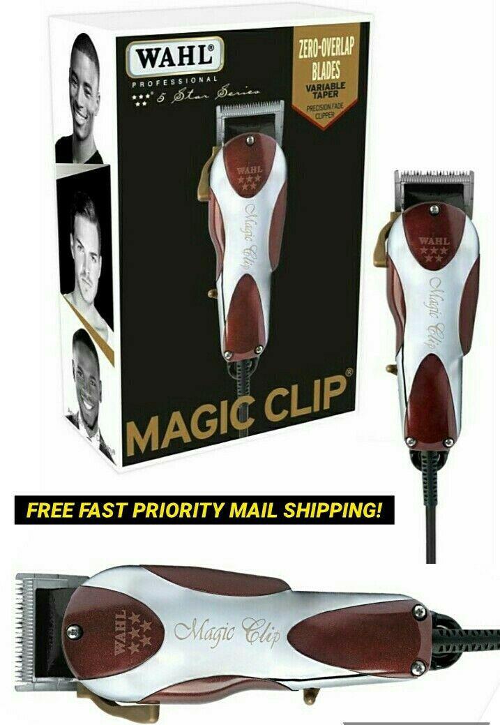 Wahl 5 Star Series  Clip Hair Clipper Trimmer Red