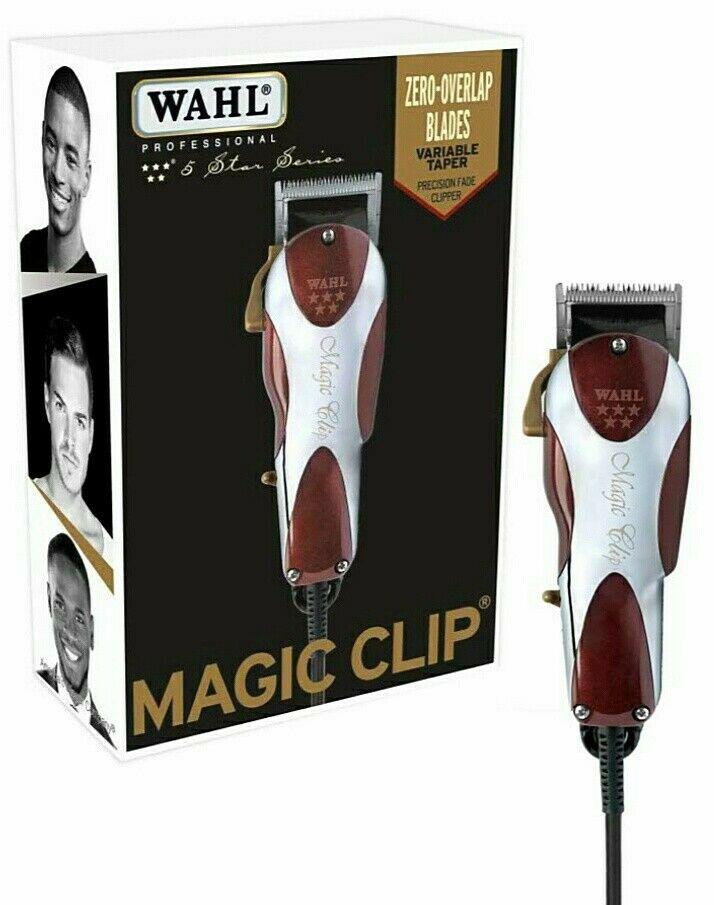 Wahl 5 Star Series  Clip Hair Clipper Trimmer Red