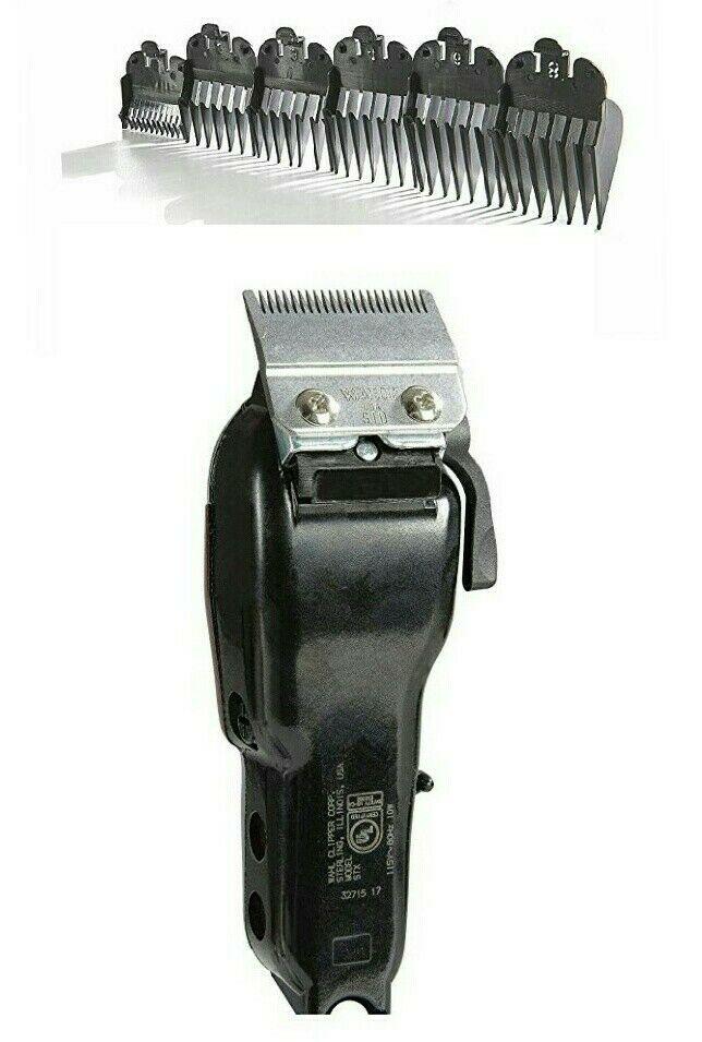 Wahl 5 Star Series  Clip Hair Clipper Trimmer Red