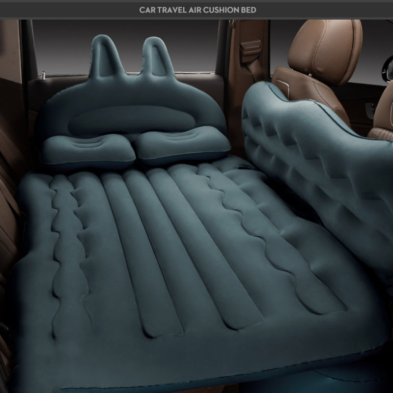 Travel in Comfort with this Inflatable Car Air Mattress - Perfect for Road Trips &amp; RVing!