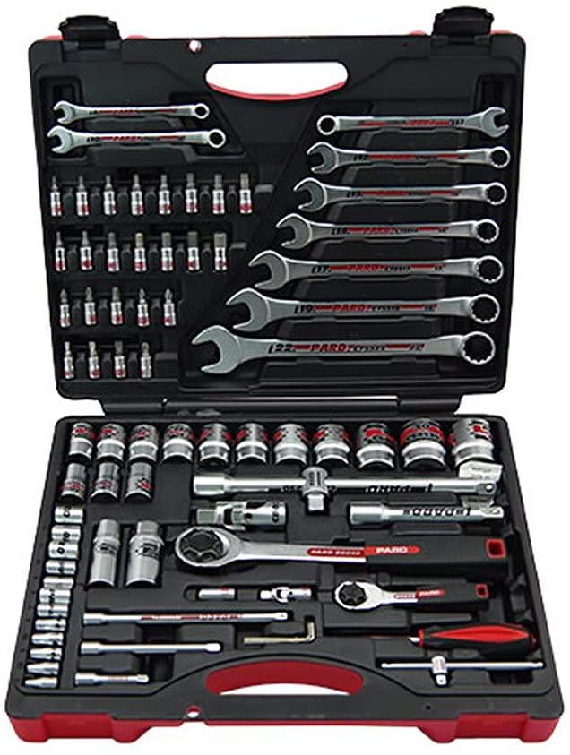 KANJJ-YU Wrench Professional Hand Tool Set Industrial Auto Repair Tools Set 1/4 1/2 Socket Set Ring/Open Combination Tools Ratchet Wrenches
