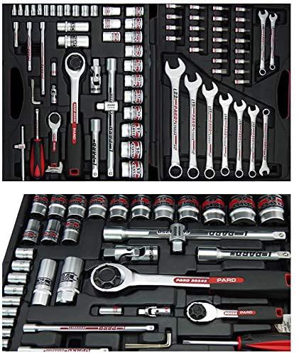KANJJ-YU Wrench Professional Hand Tool Set Industrial Auto Repair Tools Set 1/4 1/2 Socket Set Ring/Open Combination Tools Ratchet Wrenches