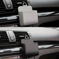 Car Air Vent Hanging StoraBox Mobile Phone Bag PU Leather Car Mobile Phone Holder Car Interior Accessories
