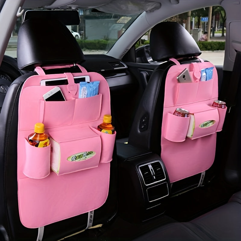 1pc Multifunctional Universal Auto Car Back Seat Organizer Holder Ceiling Hanging StoraBag