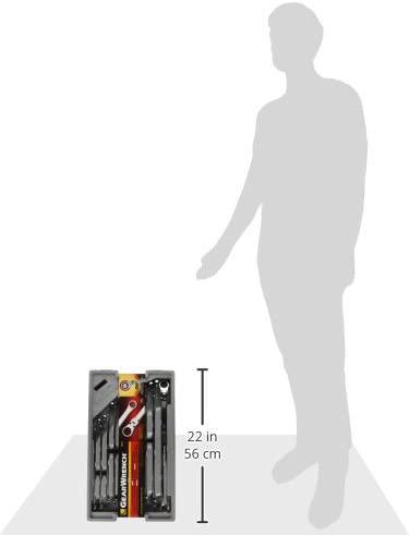 SK Hand Tool SKT0045 Single Digit Adjustable Torque Screwdriver, 20-100-Inch Ounce