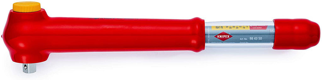 Knipex 98 43 50 Torque Wrenches insulated 1/2" 5-50Nm