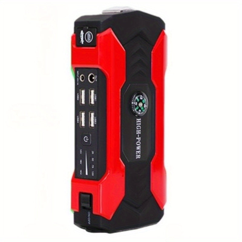 12V 200A Car Jump Starter, Portable Power Bank Starting Device, Diesel Petrol Powered 8000mAh Power Charger For Car Battery Booster