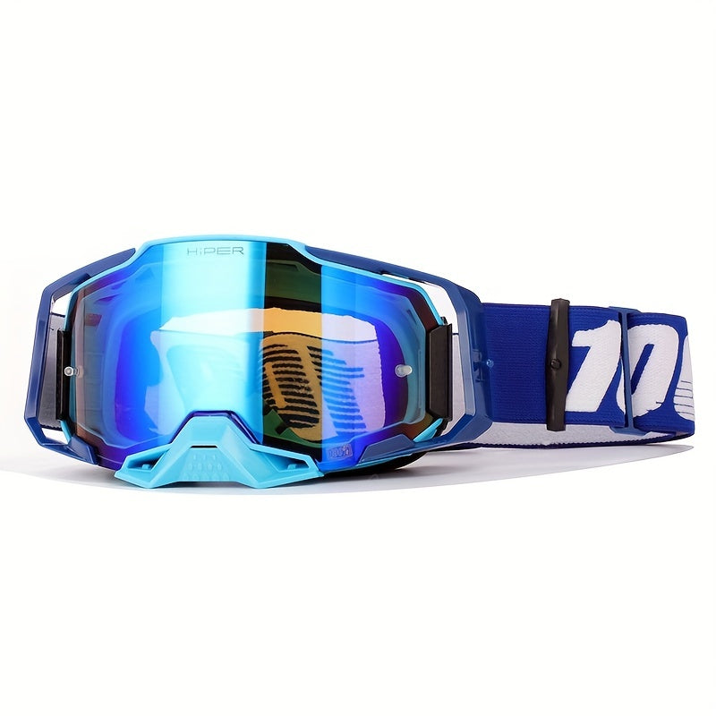 Motocross Goggles Motorcycle Sunglasses Ski Sport Dirt Bike MX MTB Downhill Cycling Glasses Anti-Fog HD Lens