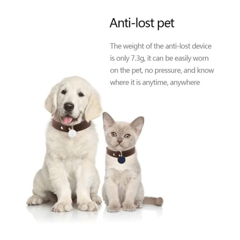 5pcs GPS Wireless Smart TracFinder, Anti-Loss Device With Keychain For Pet Cats Dogs Wallet Key