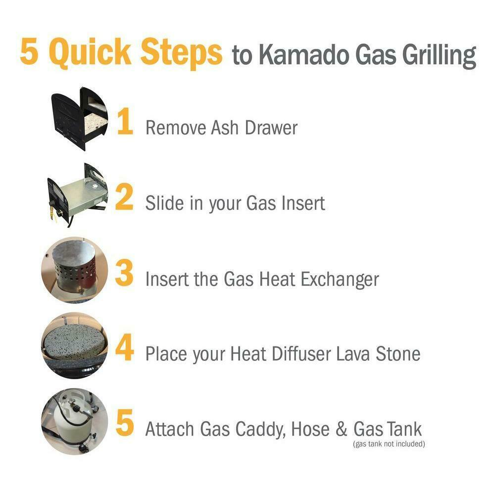 changas insert for s-series kamado grill
