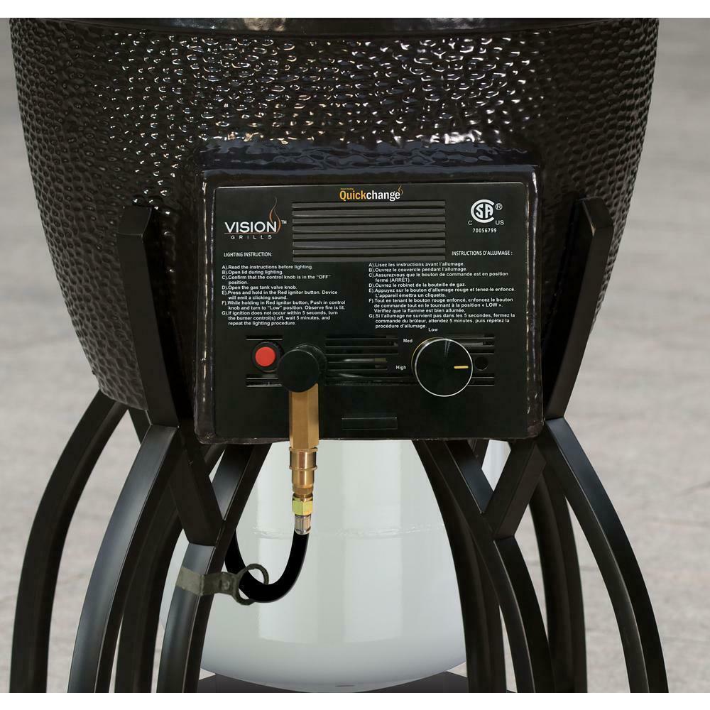 changas insert for s-series kamado grill